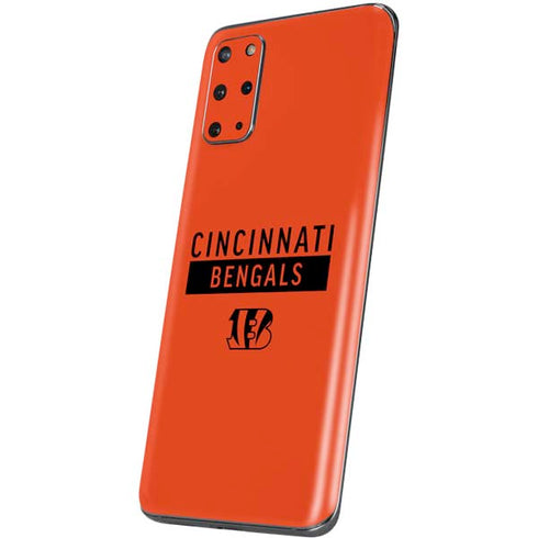 NFL Cincinnati Bengals Orange Performance Series Galaxy S20 Plus Skin